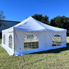 Fire Retardant (FR) PVC Pole Tent - 20'x20'