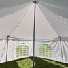 Fire Retardant (FR) PVC Pole Tent - 20'x20'